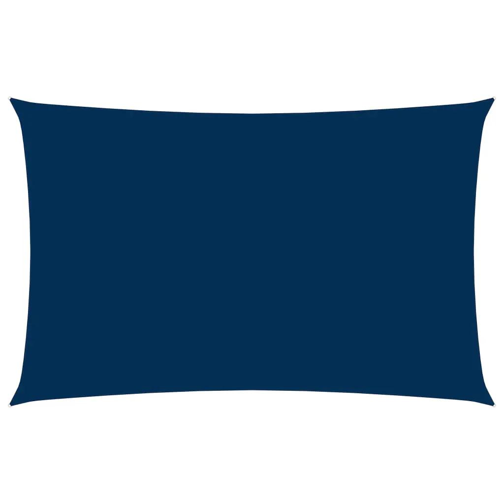Zonnescherm rechthoekig 2x5 m oxford stof blauw (1)