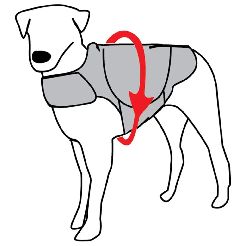 ThunderShirt Anti-angstshirt voor honden grijs S 2015 (2)