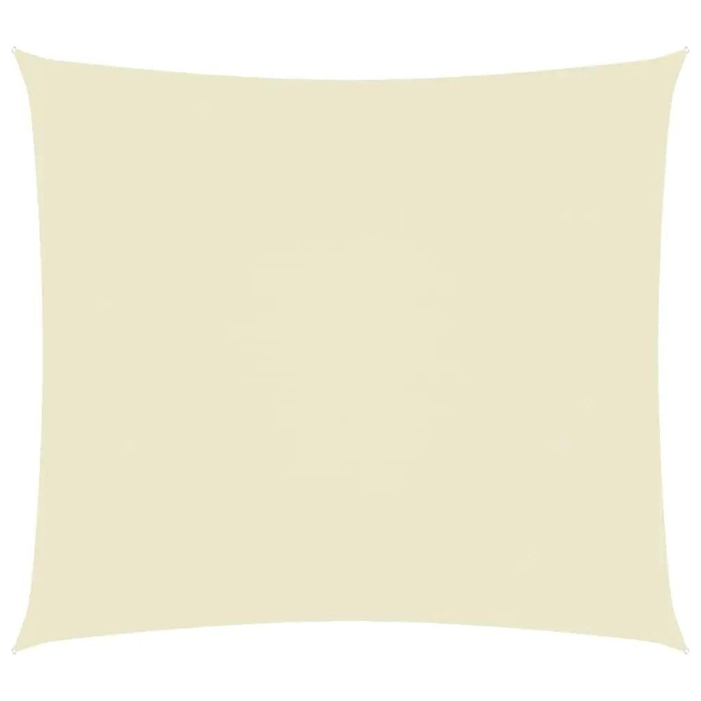 Zonnescherm rechthoekig 2x3,5 m oxford stof crèmekleurig (1)