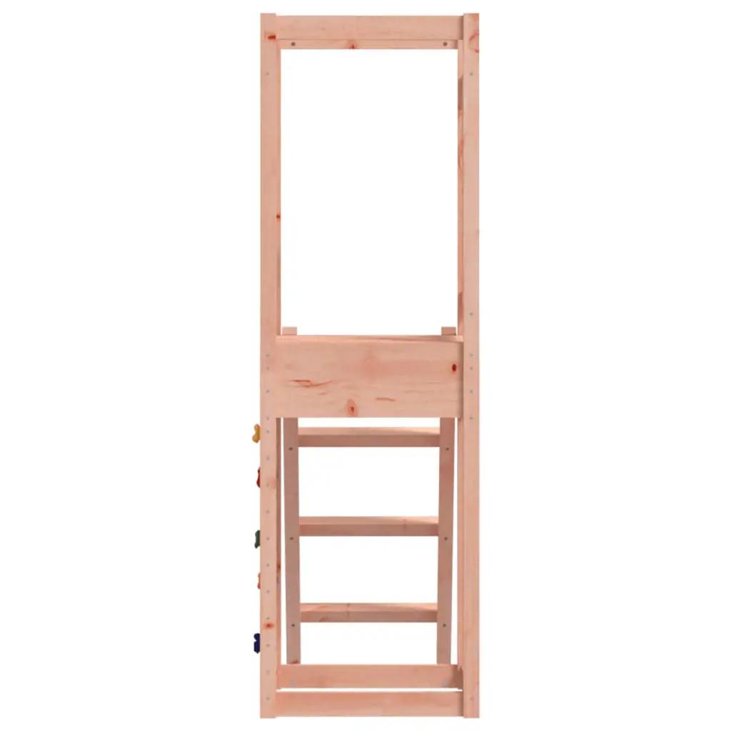 Speeltoren met ladder en klimwand 53x46,5x169 cm douglashout (5)
