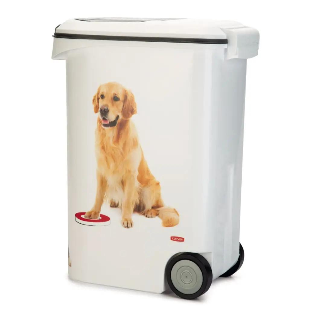 Curver Voedselcontainer hond met wielen 54 L (2)