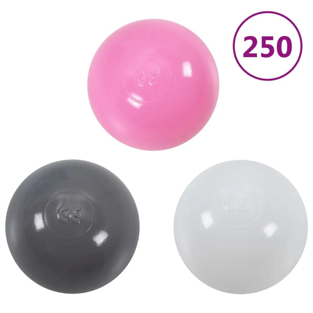 Ballenbak voor kinderen met 300 ballen 75x75x32 cm (5)