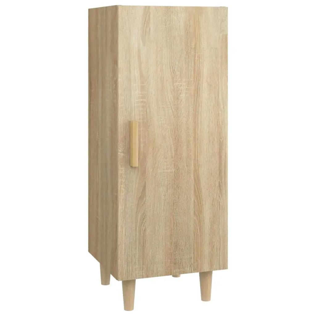 Dressoir 34,5x34x90 cm bewerkt hout sonoma eikenkleurig (2)