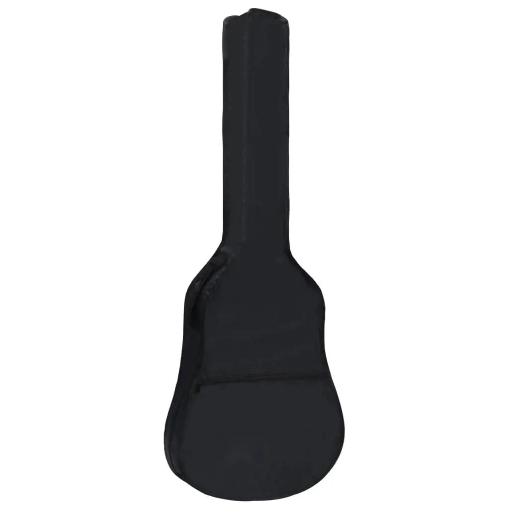 Gitaartas voor 1/2 klassieke gitaar 94x35 cm stof zwart (1)