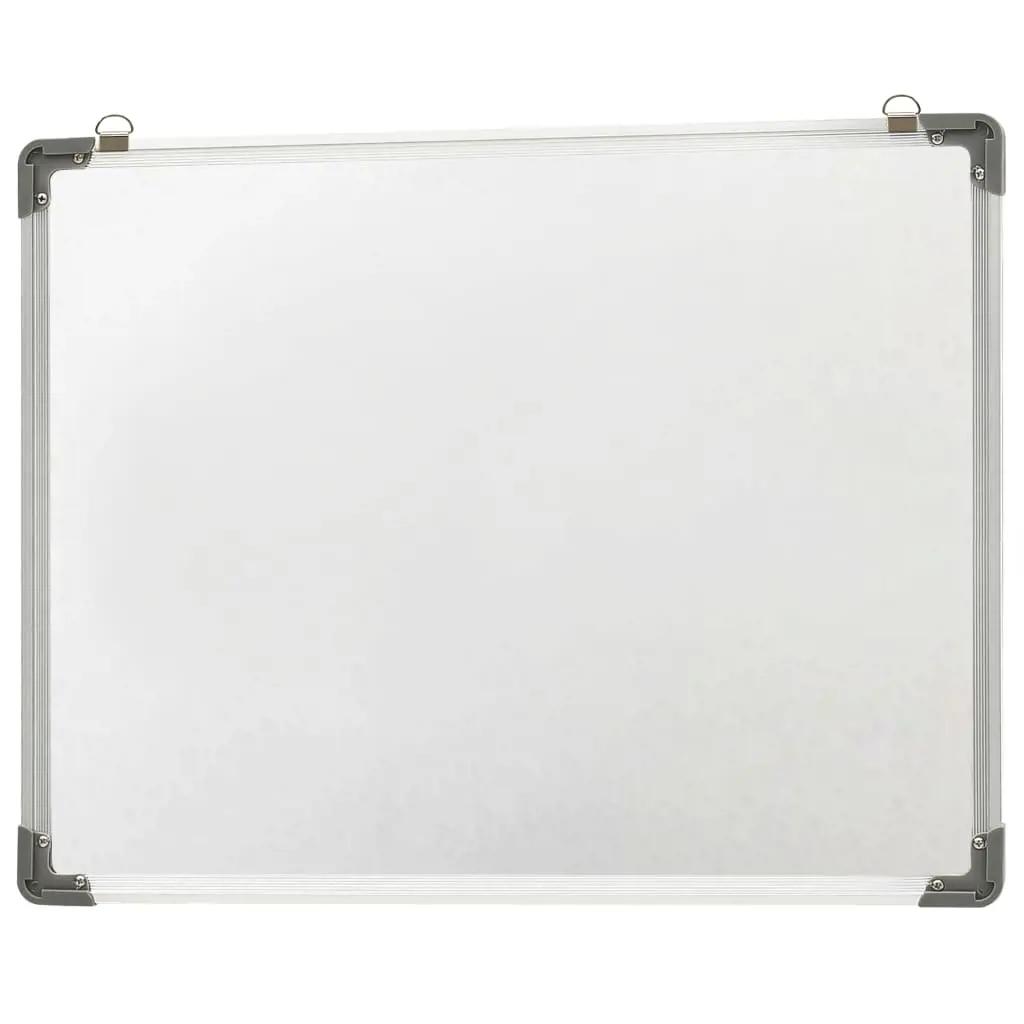 Whiteboard magnetisch 90x60 cm staal wit (4)