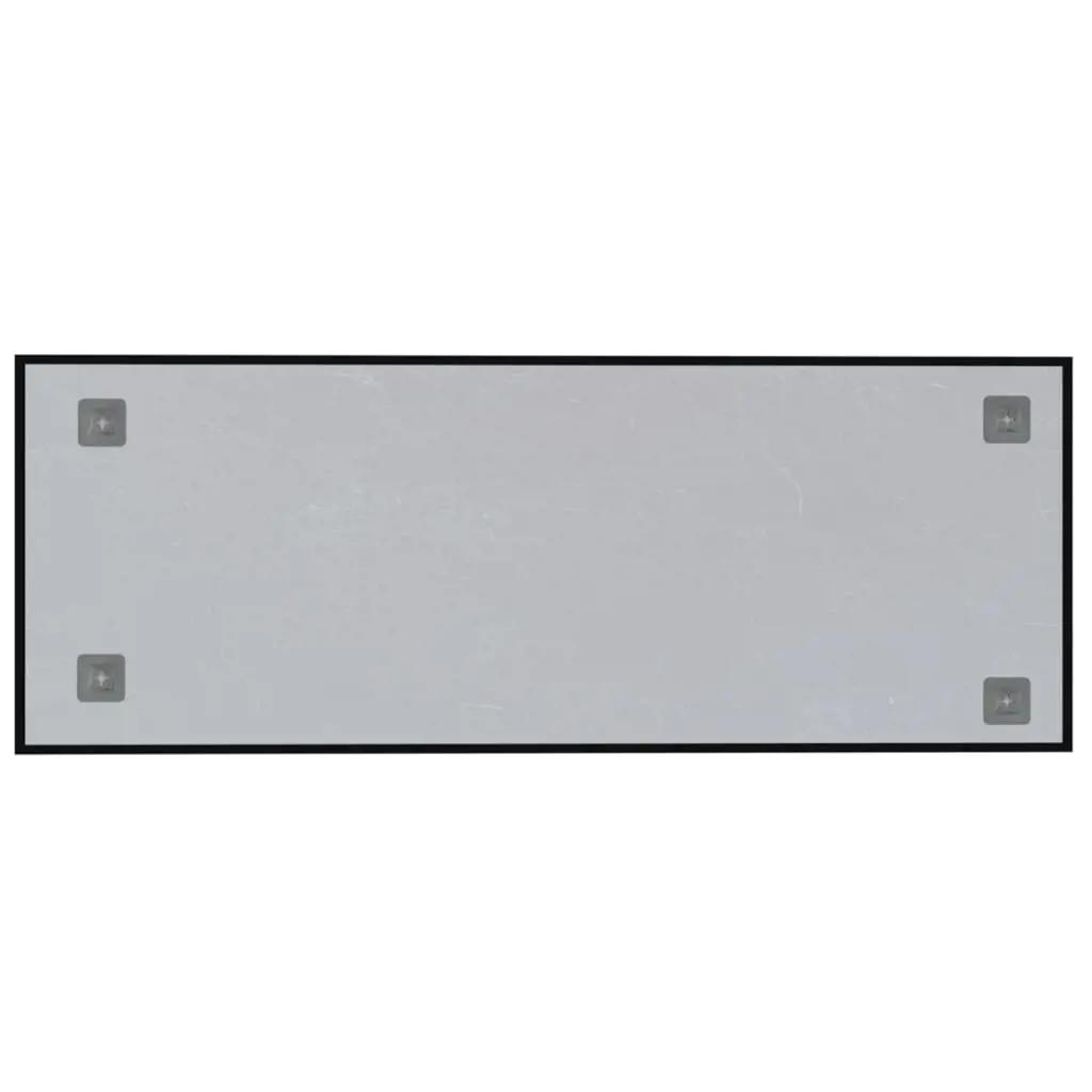 Magneetbord voor aan de wand 80x30 cm gehard glas zwart (4)