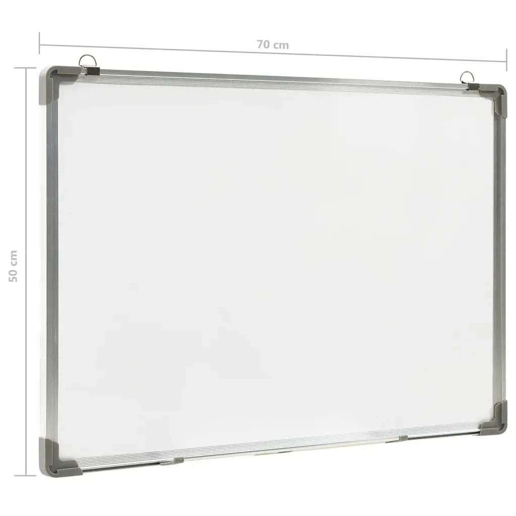 Whiteboard magnetisch 70x50 cm staal wit (9)