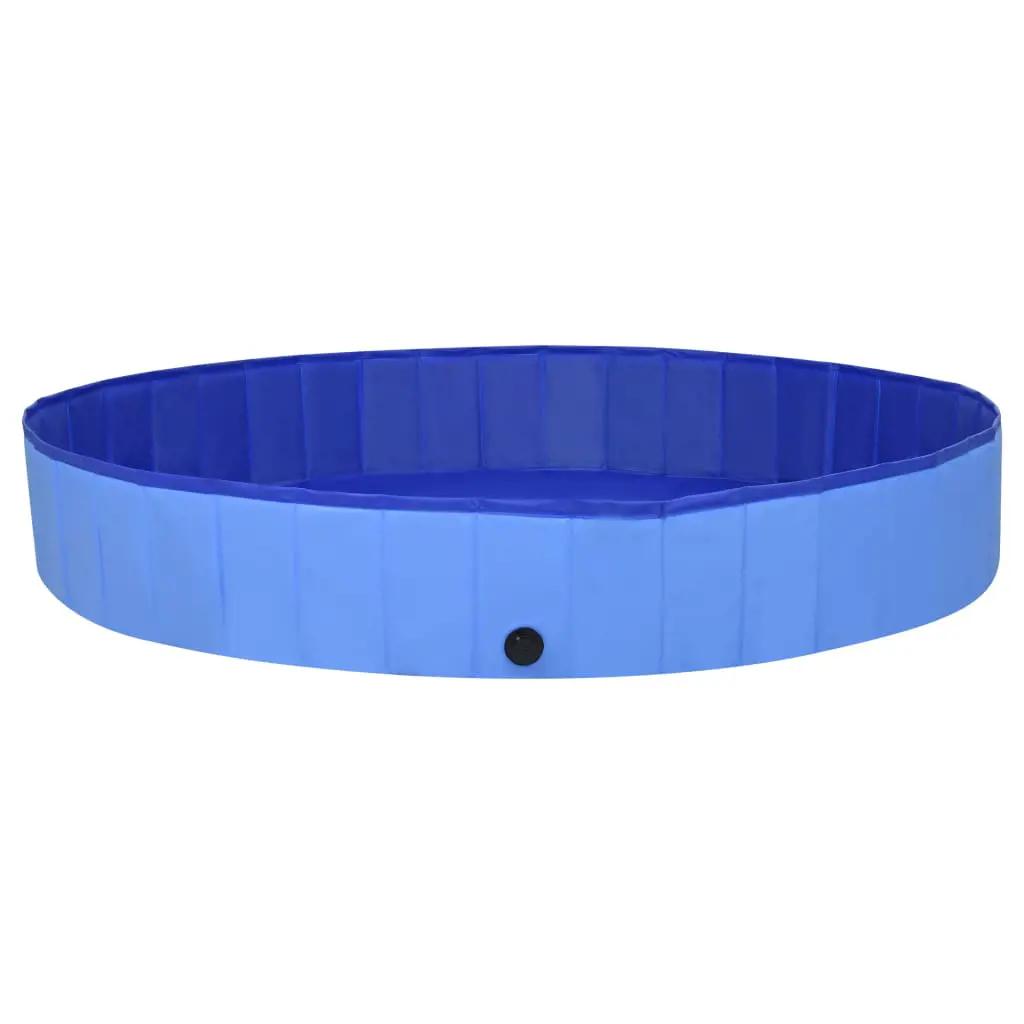 Hondenzwembad inklapbaar 200x30 cm PVC blauw (3)