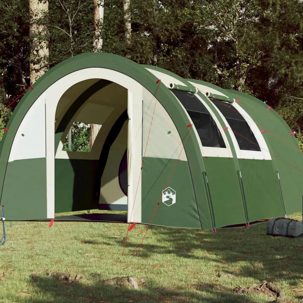 Tent 4-persoons waterdicht groen (1)
