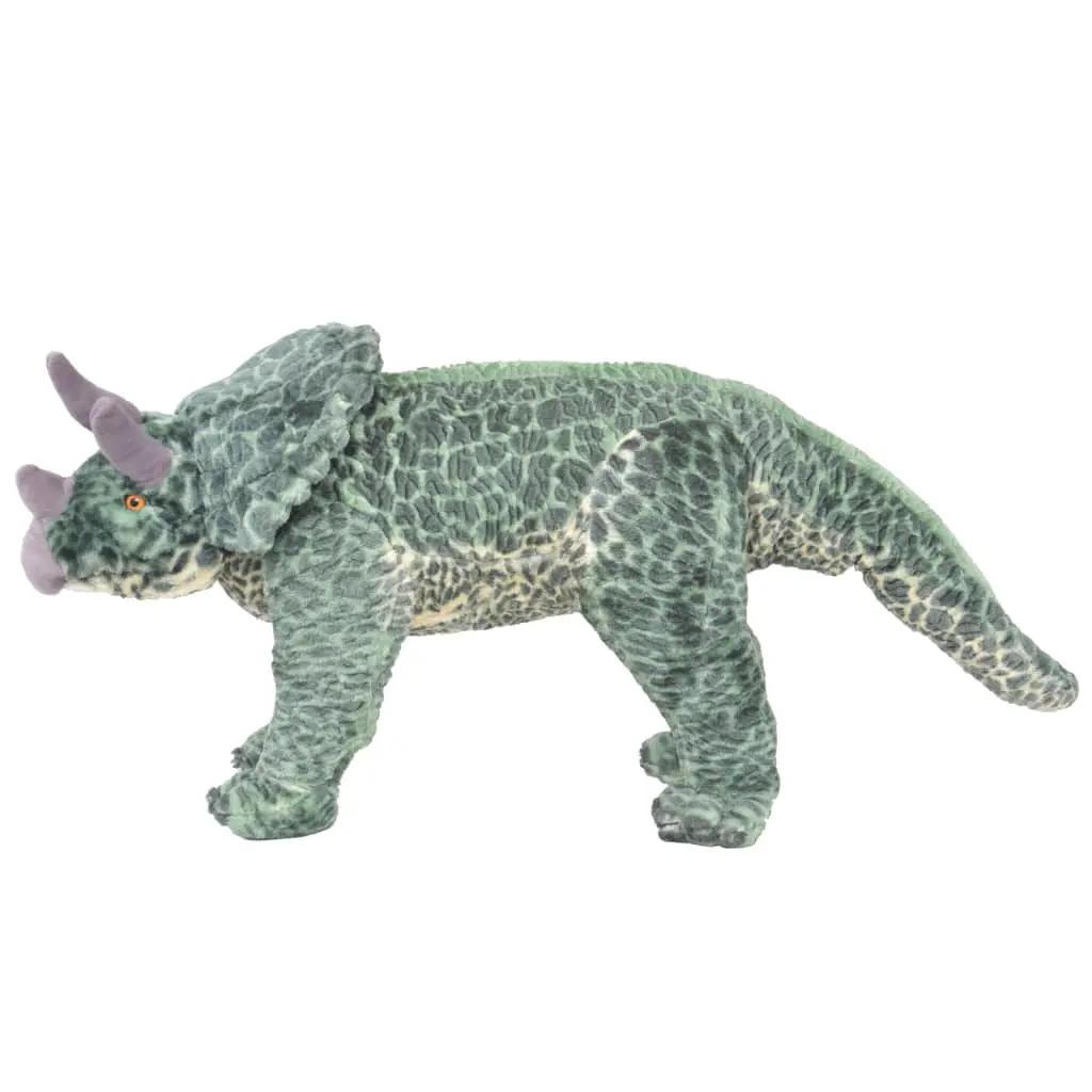 Speelgoeddinosaurus staand XXL pluche groen (2)