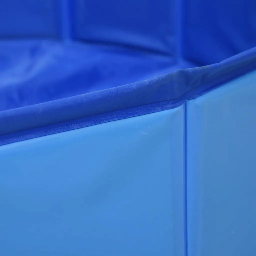 Hondenzwembad inklapbaar 120x30 cm PVC blauw (6)