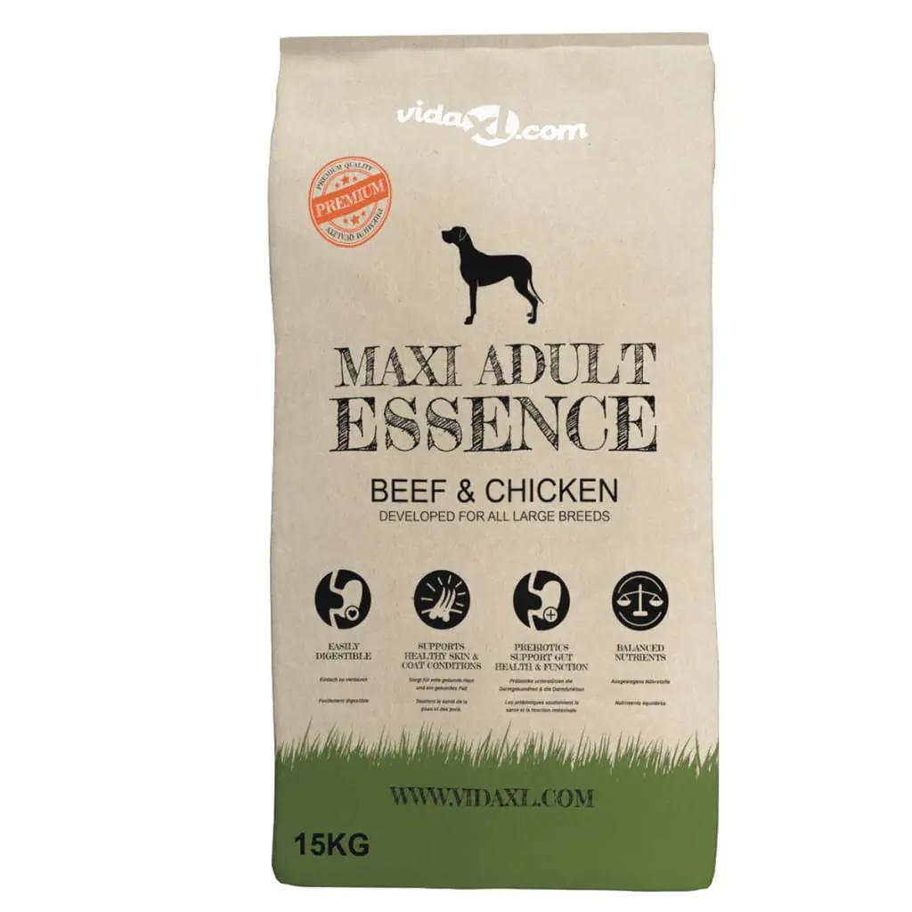 Premium hondenvoer droog Maxi Adult Essence Beef & Chicken 15kg (2)