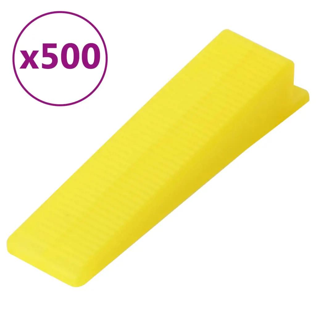 Nivelleringssysteem voor tegels 500 wiggen 2500 klemmen 2 mm (6)
