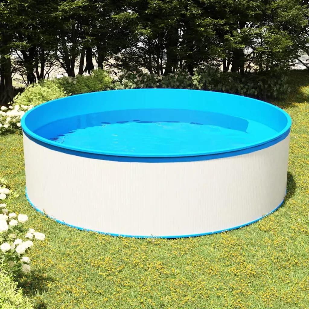 Splasher pool 350x90 cm wit