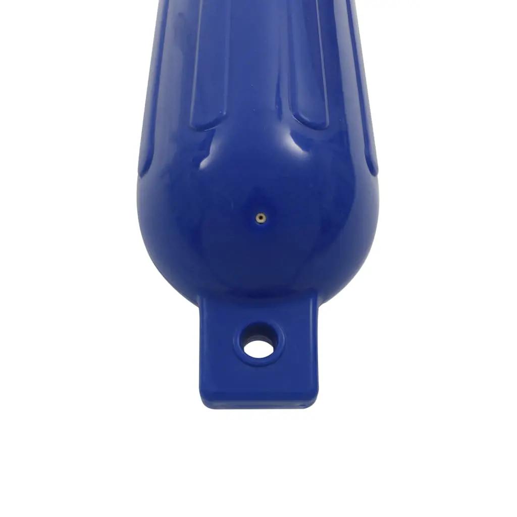 Bootstootkussens 4 st 51x14 cm PVC blauw (4)