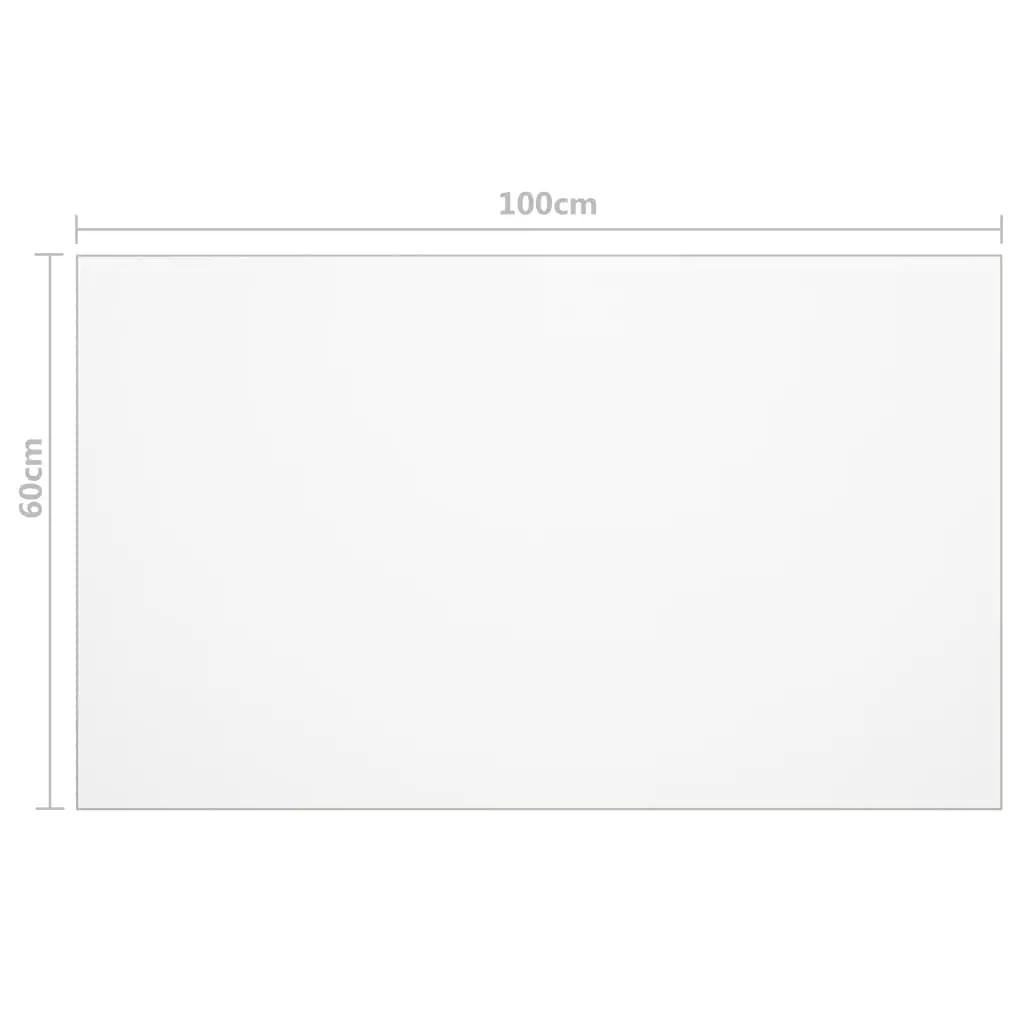 Tafelbeschermer 100x60 cm 1,6 mm PVC transparant (6)
