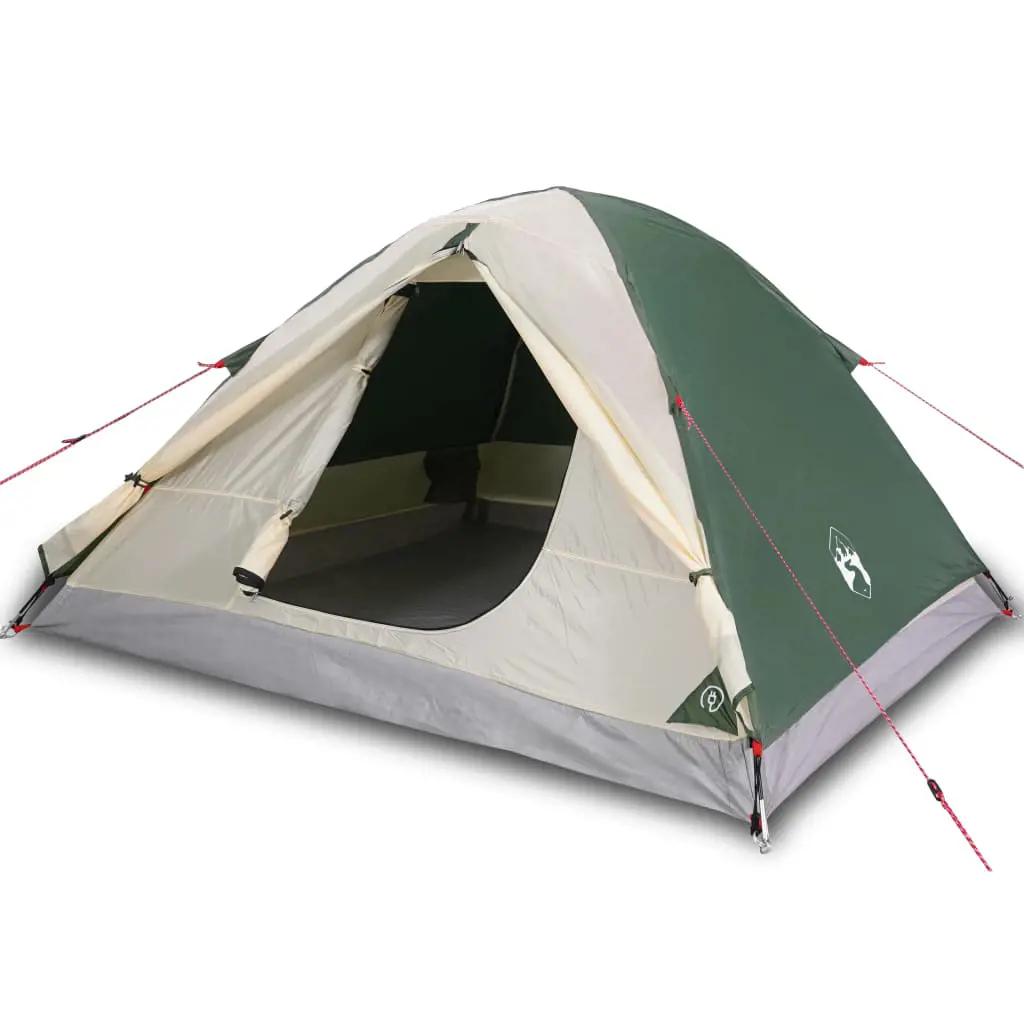 Tent 3-persoons waterdicht groen (2)