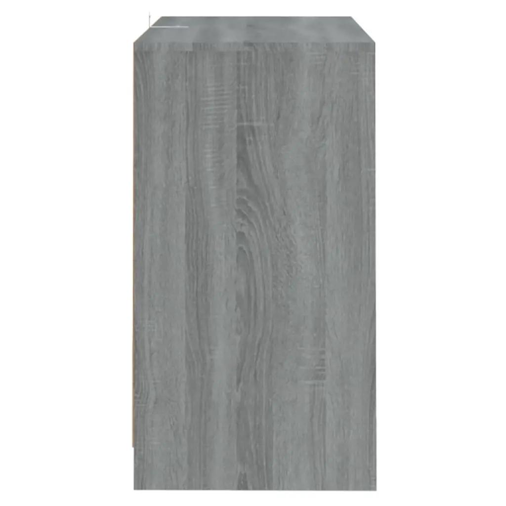 Dressoir 70x41x75 cm spaanplaat grijs sonoma eikenkleurig (4)